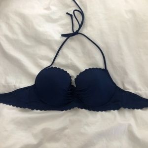Victoria's Secret- Getaway Halter Navy Blue